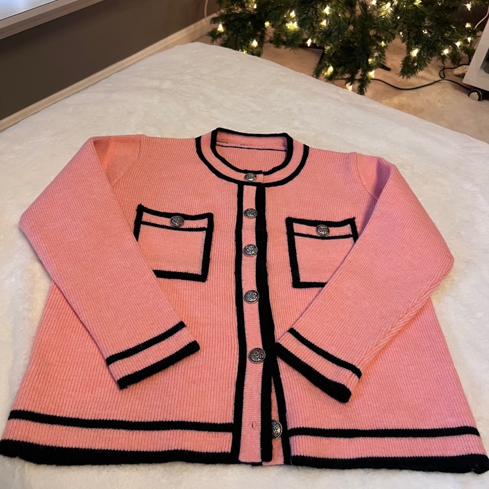 Pink sweater